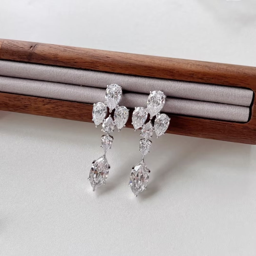 Luxury Cross design earrings