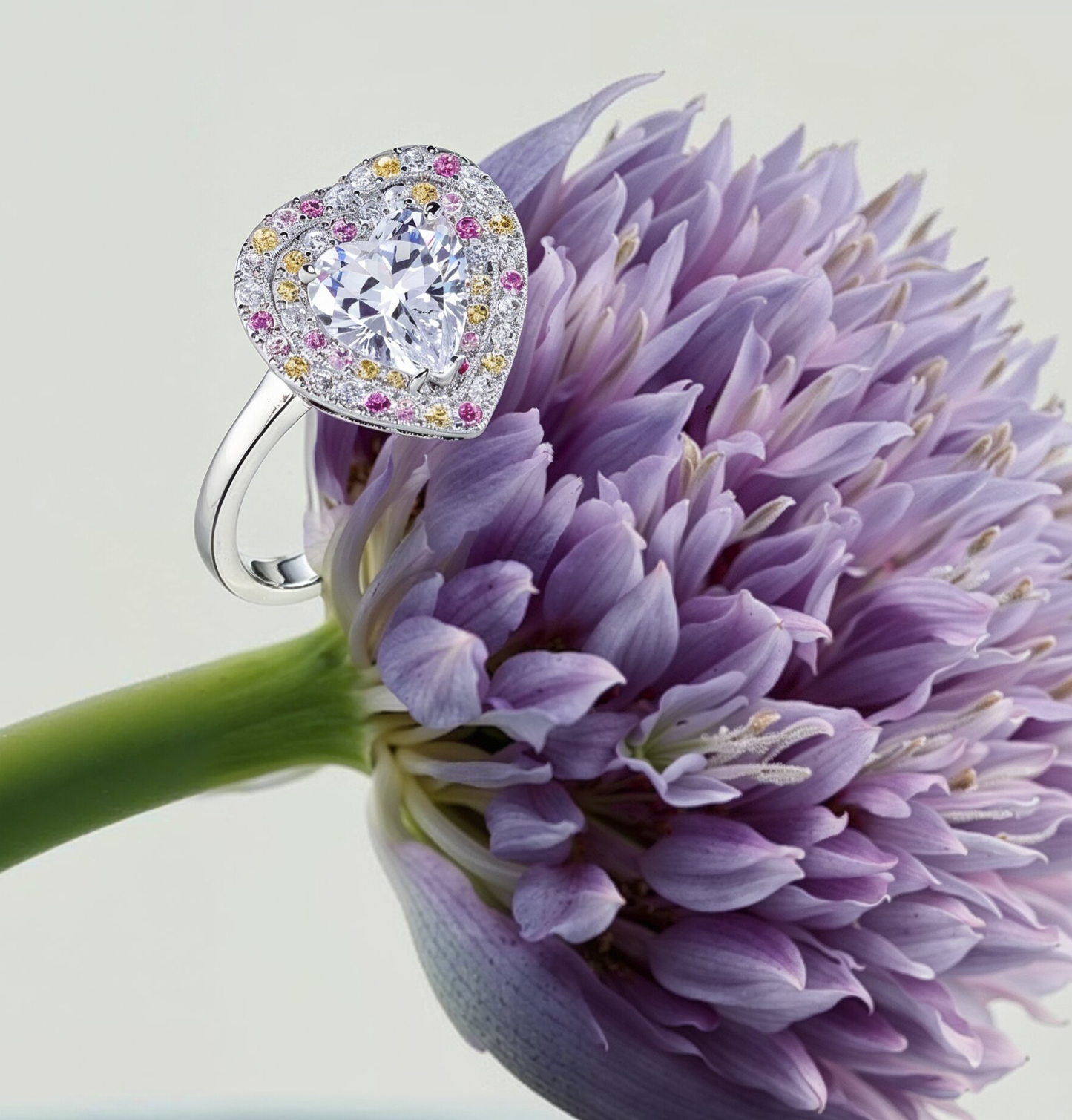 Joy Heart Promise Ring