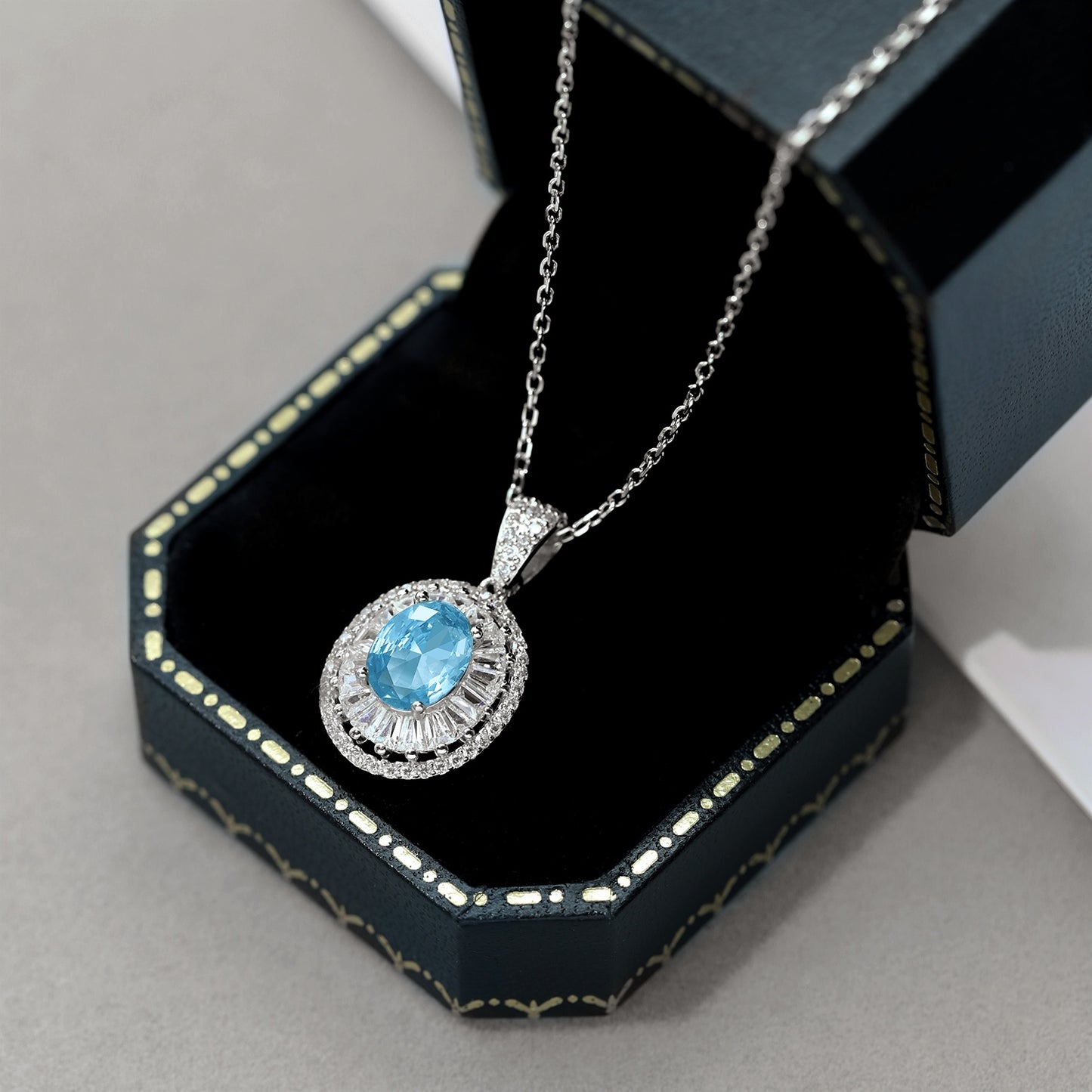 Ocean pendant necklace