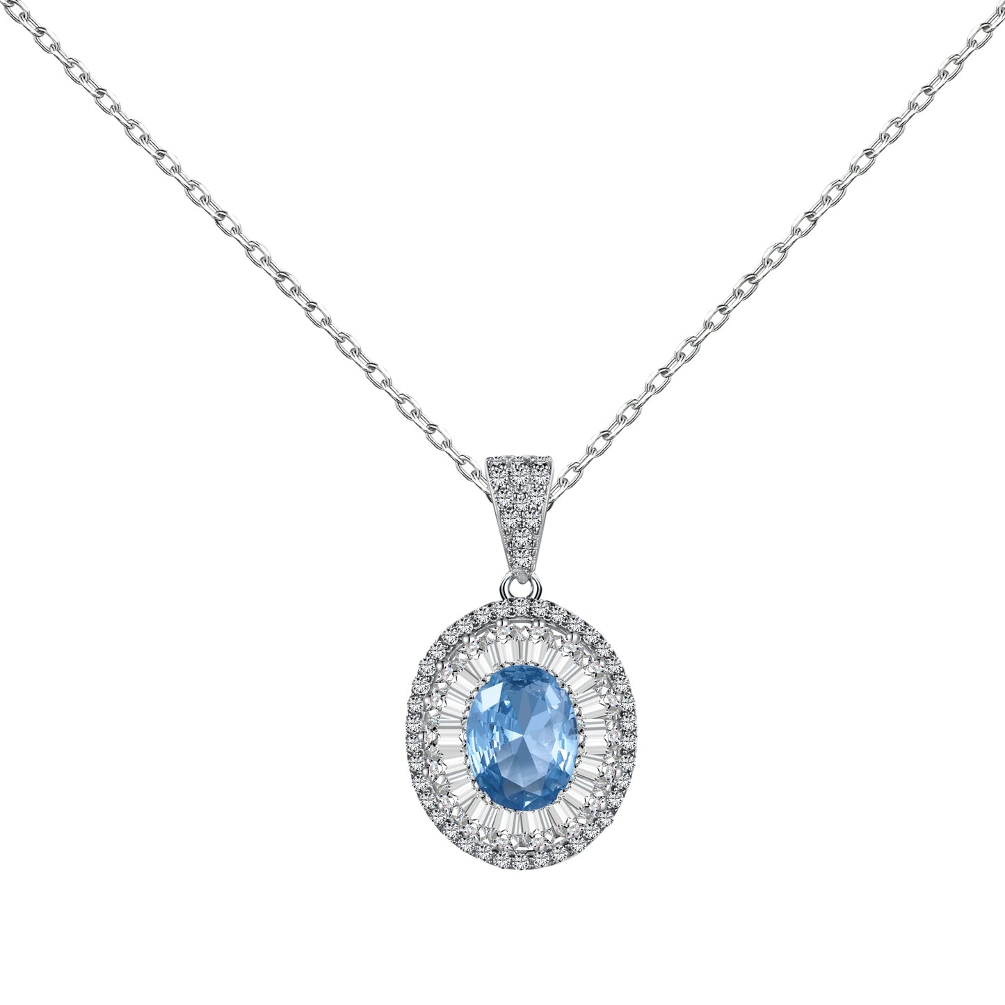 Ocean pendant necklace