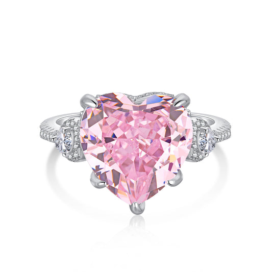 PINK HEART RING