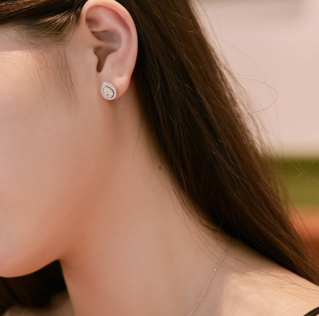 Teardrop Shaped earrings