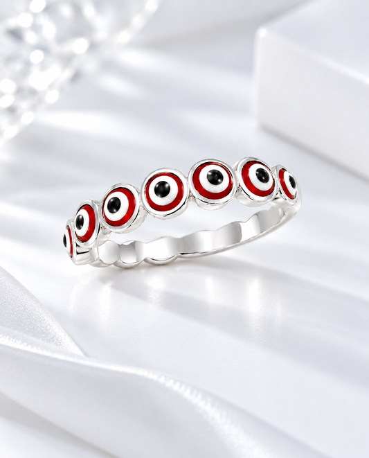 Ring Nazar Red