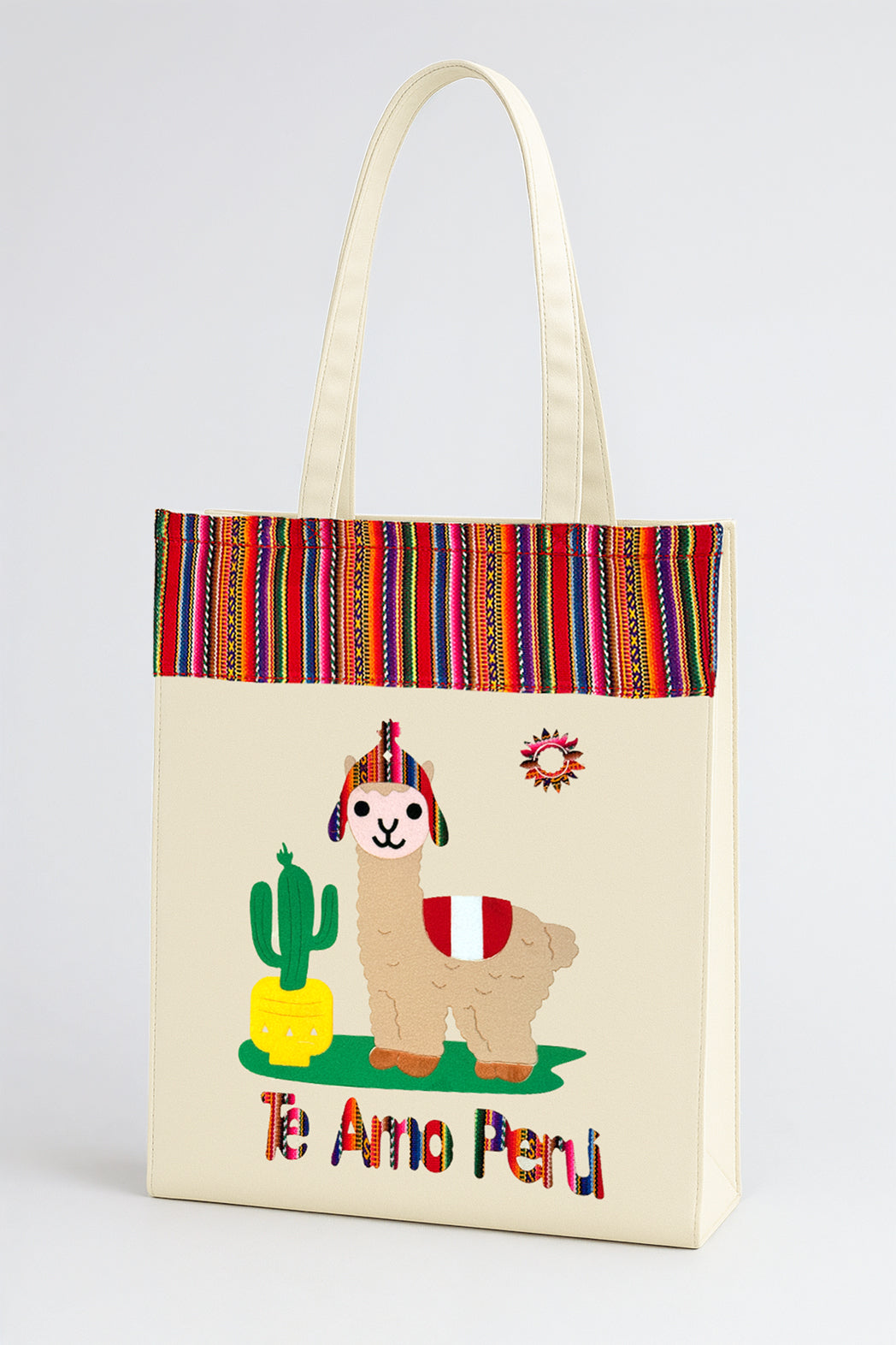 Peruvian Llama Spirit Tote Bag