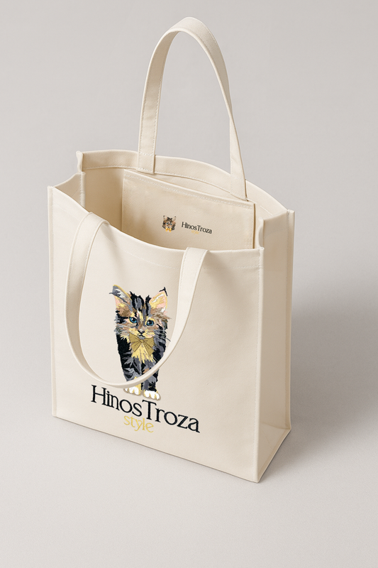 Hinos Troza Brand Embroidered Tote Bag