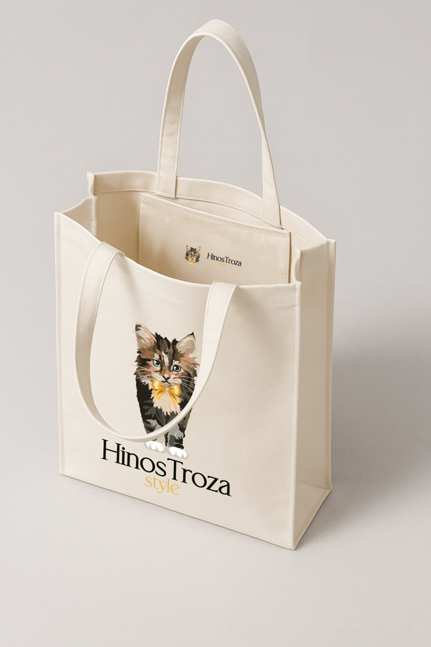 Hinos Troza Brand Printed Tote Bag