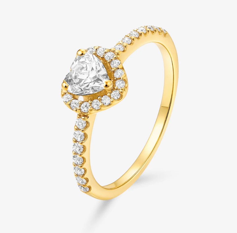 Heart Withe Promise Ring