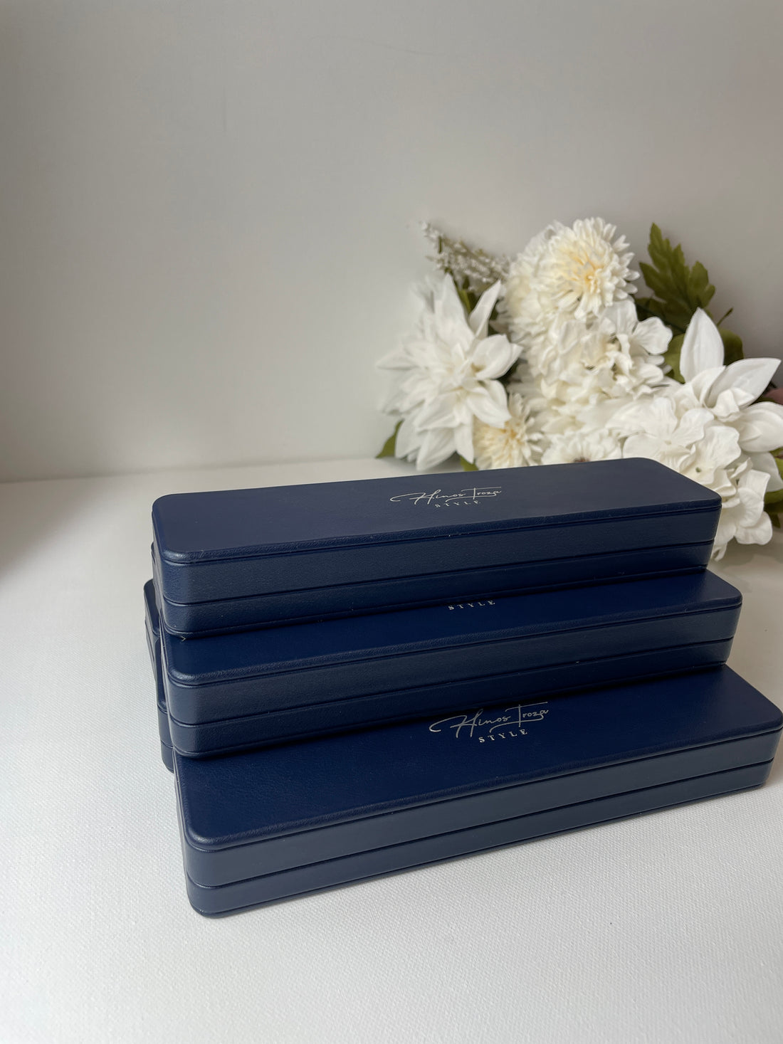 Necklace or Bracelet box - Navy Blue