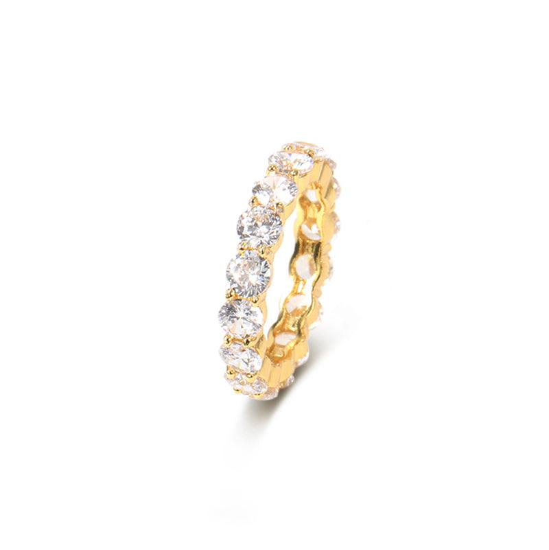 Luminous Gold Eternity Band