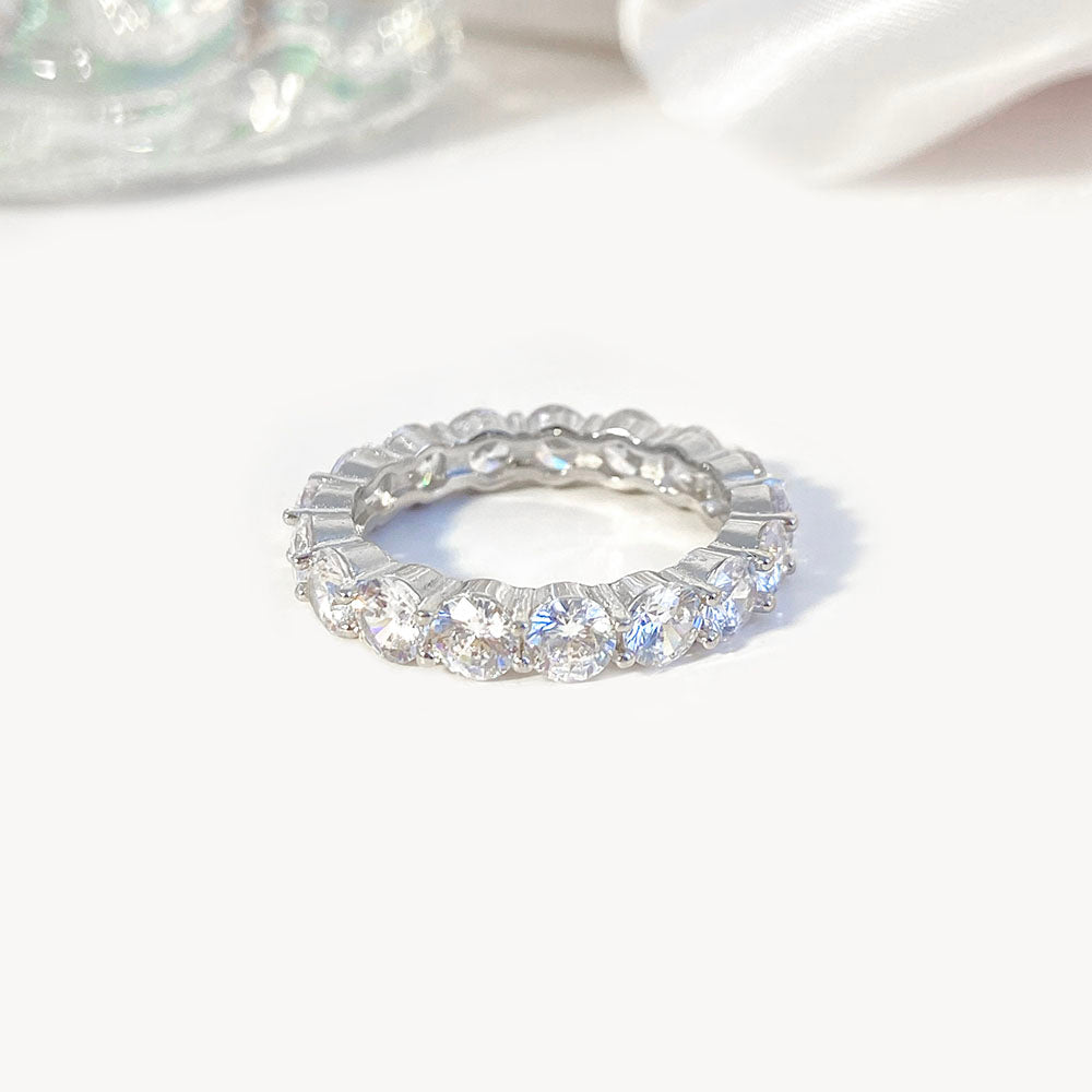 Luminous Gold Eternity Band