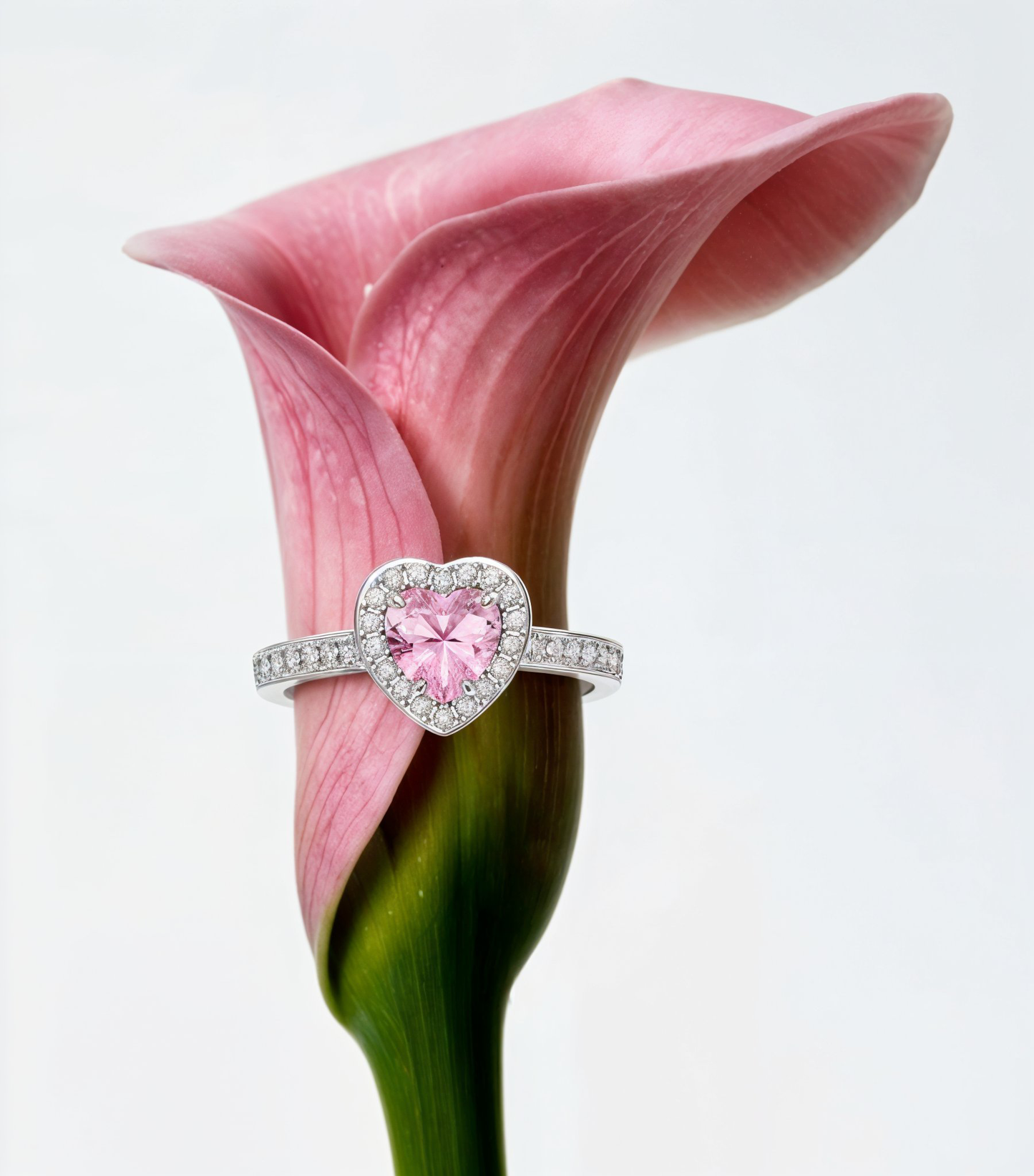 Pink Heart  Promise Ring